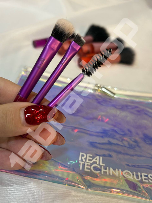 مینی براش مسافرتی ۱۰ تیکه ریل تکنیک Real Techniques