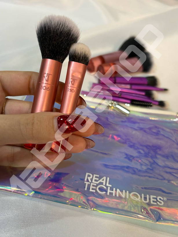 مینی براش مسافرتی ۱۰ تیکه ریل تکنیک Real Techniques