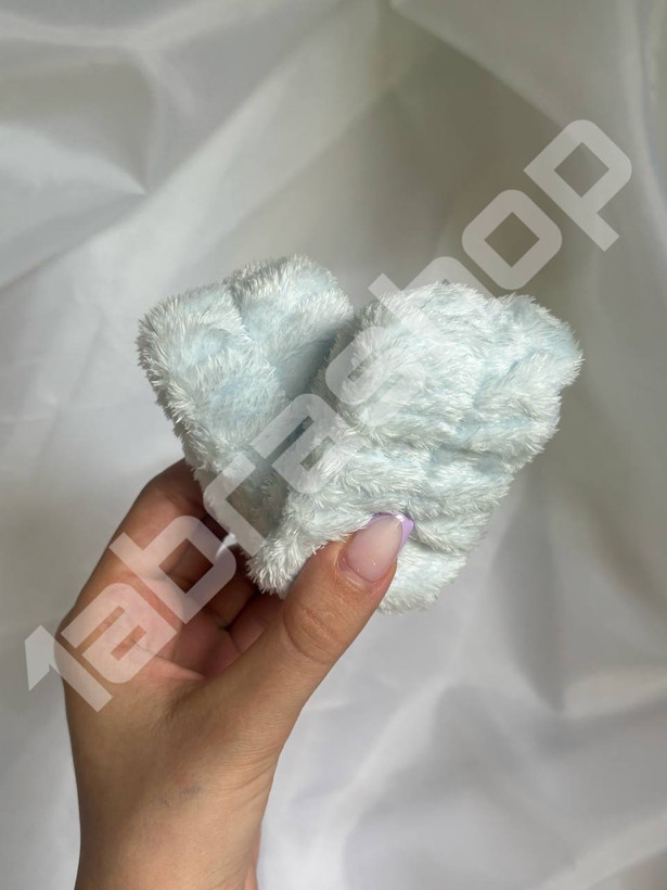 ست هدبند حوله ای و مچ بند شستشوی صورت