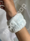 ست هدبند حوله ای و مچ بند شستشوی صورت