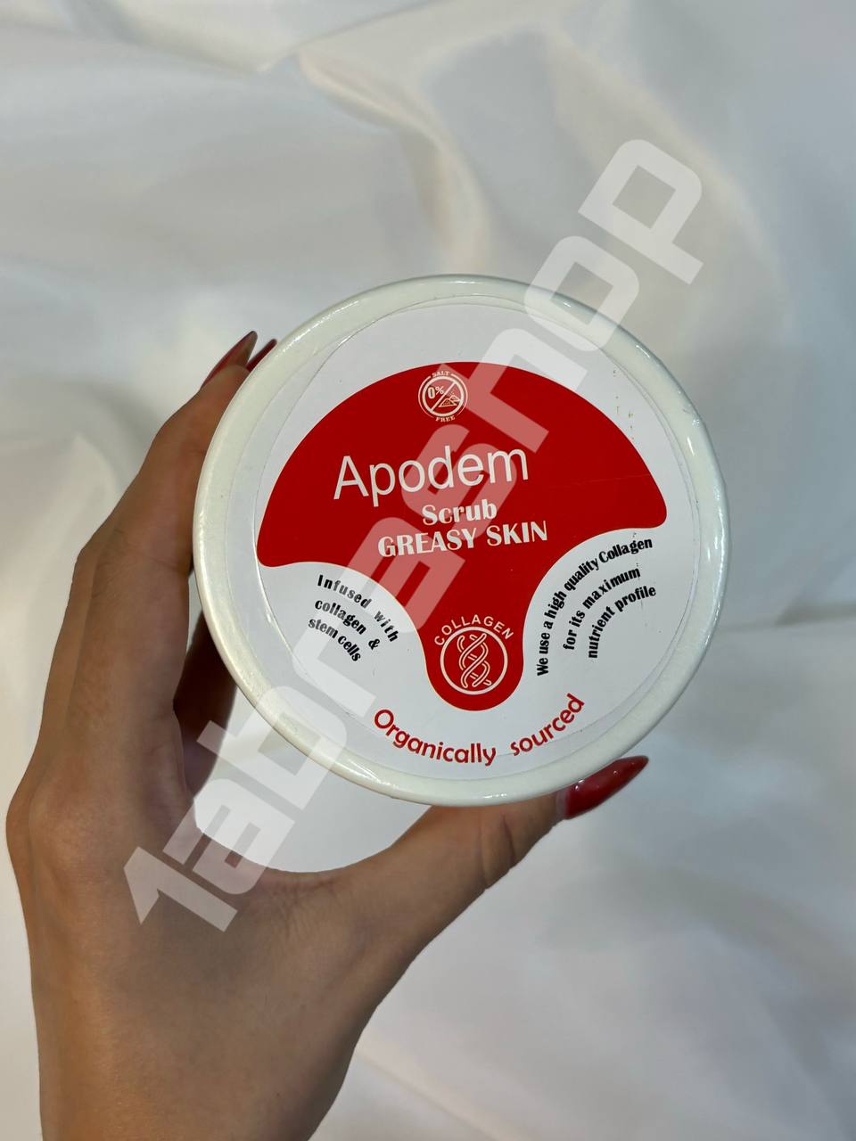 ژل لایه بردار صورت و بدن آپودم 250 گرم Apodem